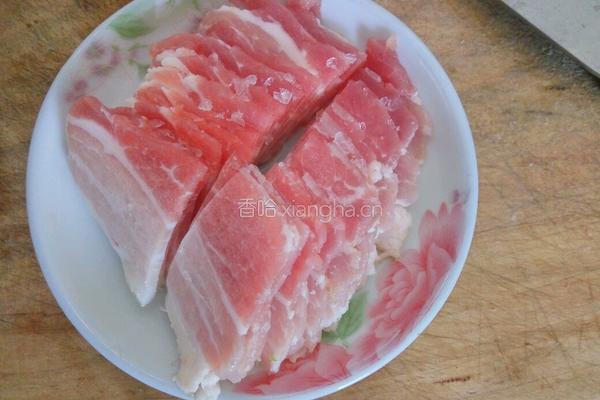 小炒芸豆五花肉的做法图解5