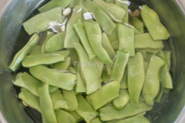 小炒芸豆五花肉的做法图解4