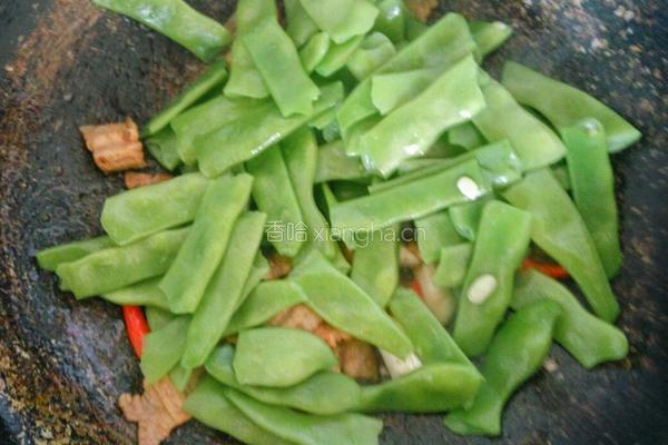 小炒芸豆五花肉的做法图解12
