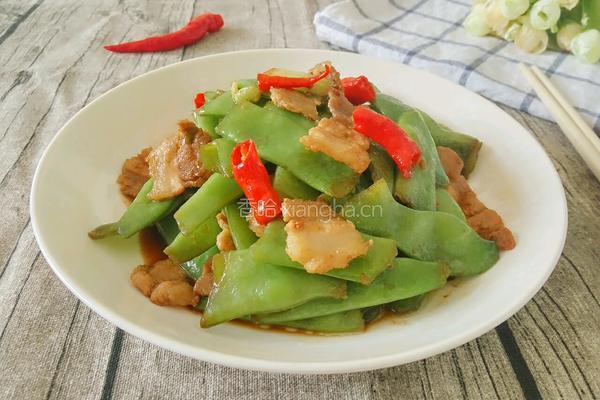 小炒芸豆五花肉的做法图解14