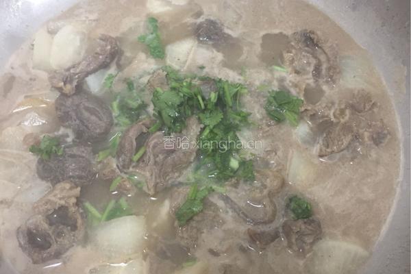 牛肉萝卜汤的做法图解7
