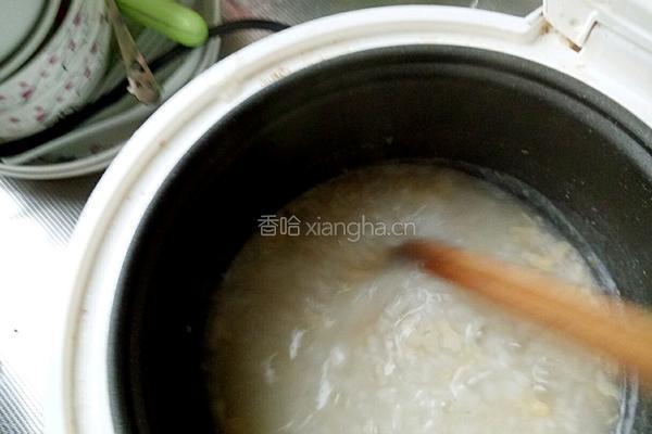 宝宝餐～核桃粥的做法图解7