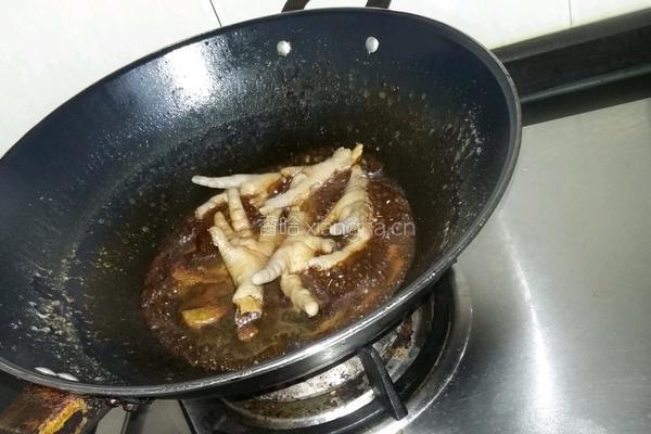 红烧鸡脚丫的做法图解9