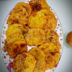 金黄芝麻南瓜饼的做法[图]
