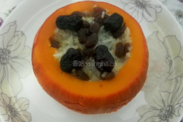 糯米红枣南瓜饭的做法图解3