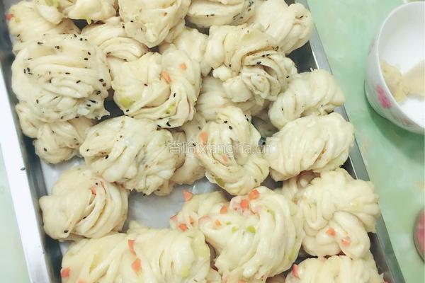 葱油花卷（葱油火腿花卷）的做法图解18