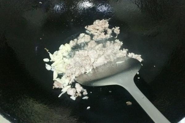 刀豆炒肉末的做法图解5