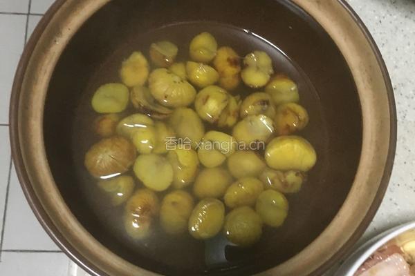 栗子排骨煲的做法图解9