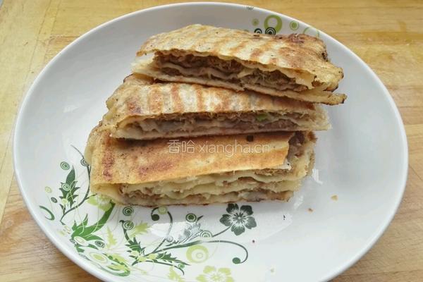 静~牛肉饼(12层 8层 卷饼)的做法图解25