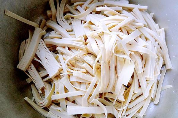 油淋干豆腐的做法图解3