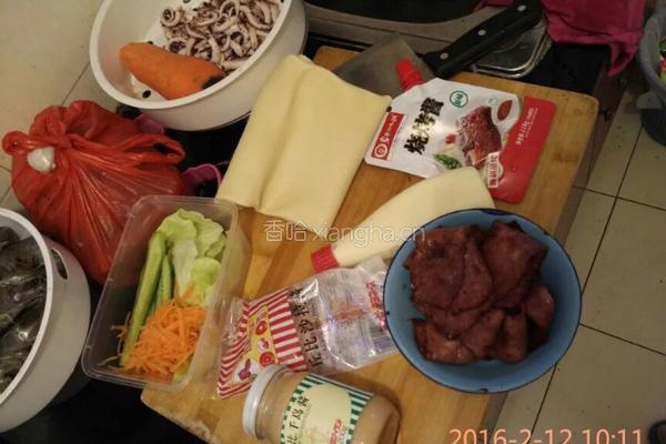 豆皮卷的做法图解2