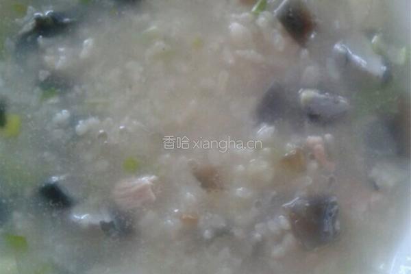 皮蛋瘦肉粥