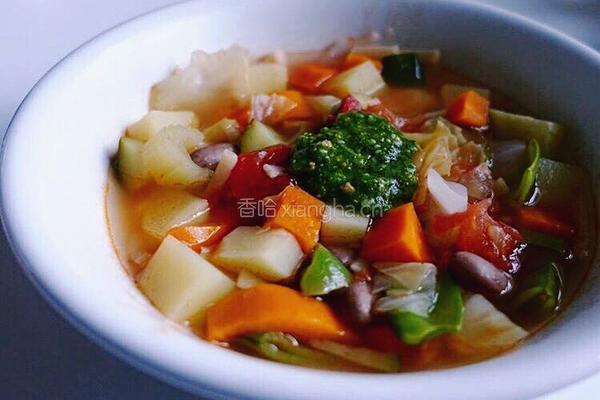 蔬菜养生汤的做法图解9