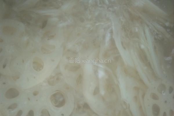 凉拌莲藕的做法图解3