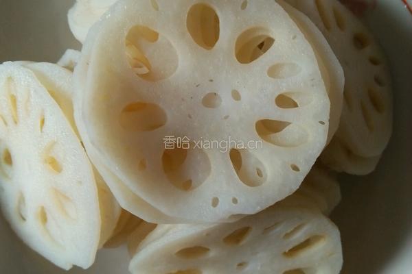 凉拌莲藕的做法图解6