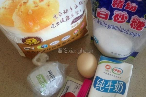 奶香吐司的做法图解1