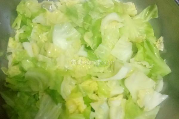 猪肉大头菜包子的做法图解3