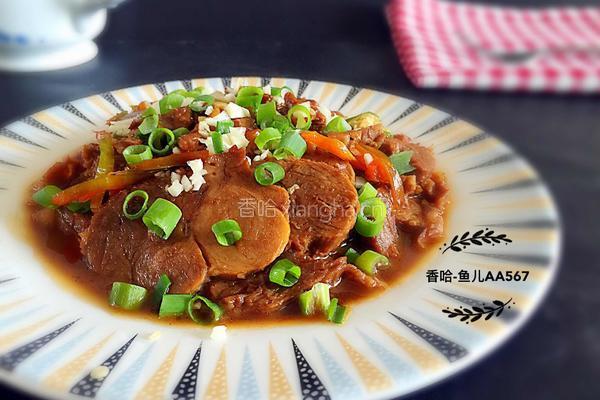 扒牛肉条的做法图解8