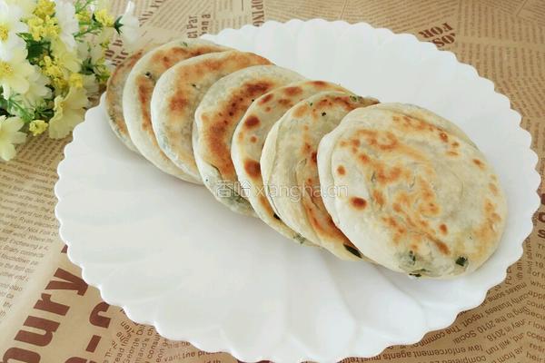 椒盐葱油饼