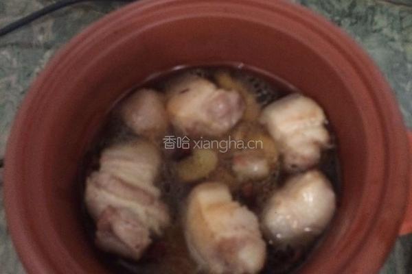 卤五花肉的做法图解4