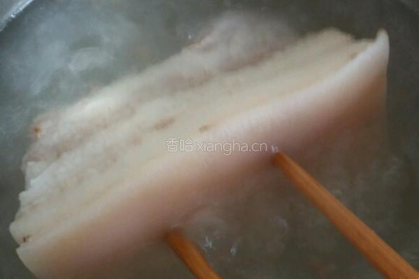 咸扣肉（咸烧白）的做法图解4