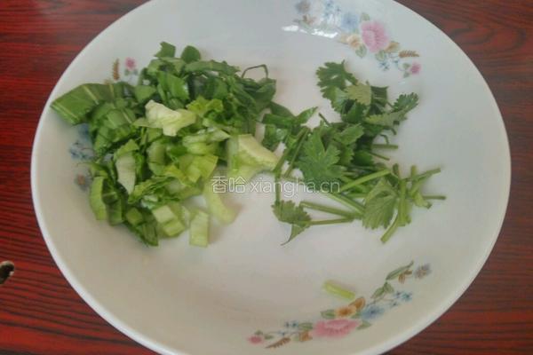 菜米稀饭的做法图解1