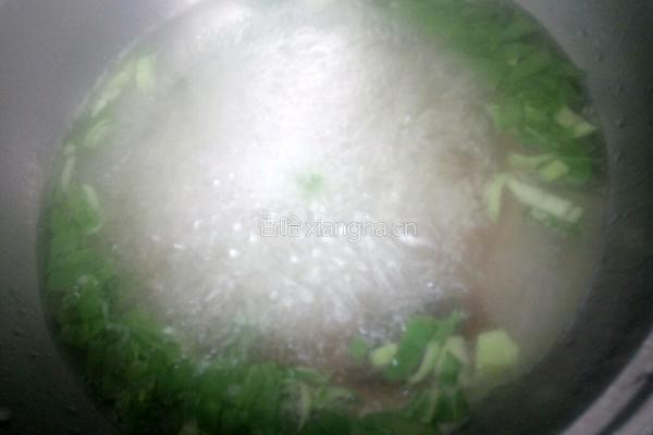 菜米稀饭的做法图解2
