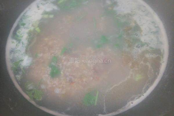 菜米稀饭的做法图解7