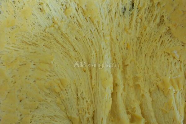南瓜花卷的做法图解4