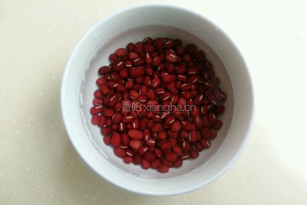 红豆豆浆的做法图解2