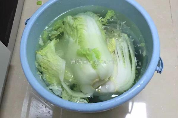 酸菜腌制方法，的做法图解4