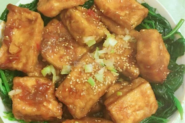 糖醋豆腐,的做法图解14
