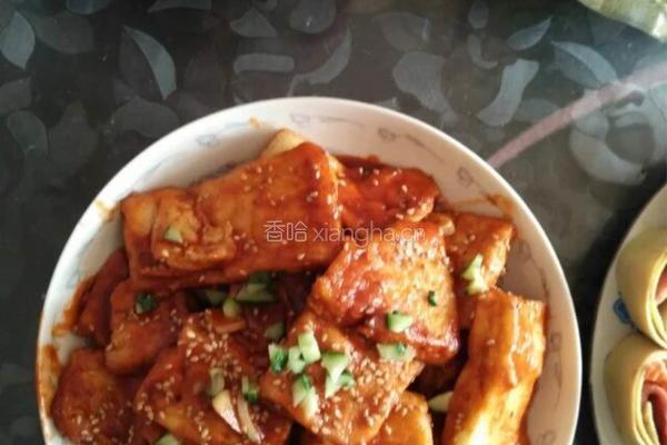 糖醋豆腐,的做法图解10
