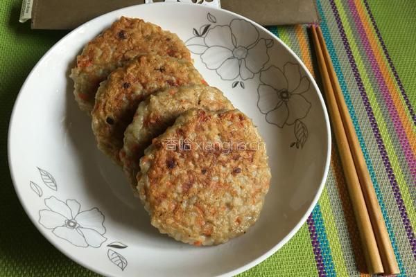 藕香肉饼的做法图解8