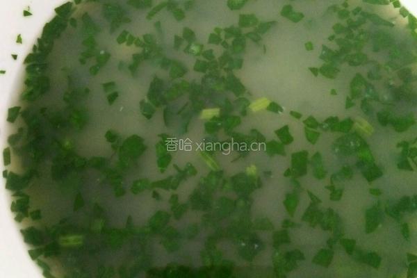 菠菜营养粥的做法图解7