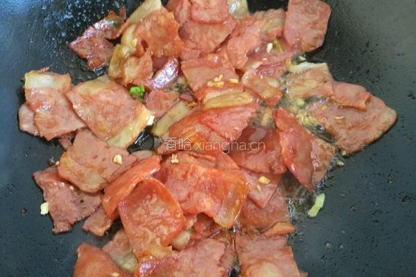 培根肉炒甜椒的做法图解9