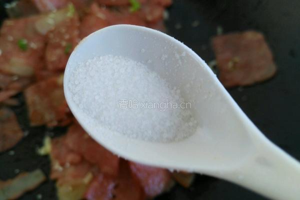 培根肉炒甜椒的做法图解11