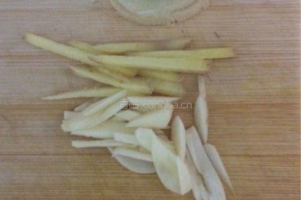 豆角焖面的做法图解1