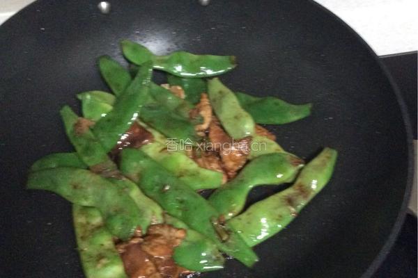 豆角焖面的做法图解5