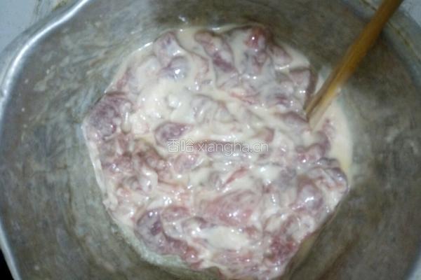 锅包肉的做法图解2