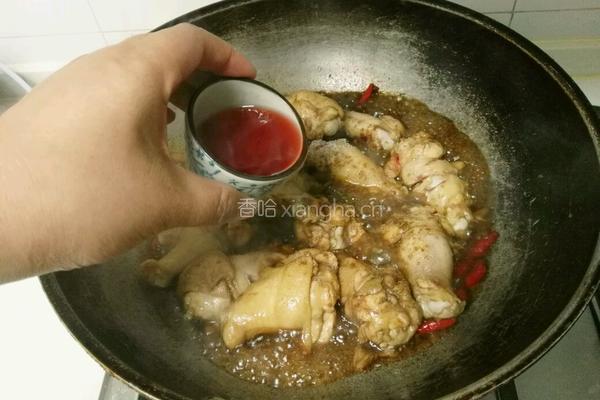 茶树菇烧鸡翅的做法图解8