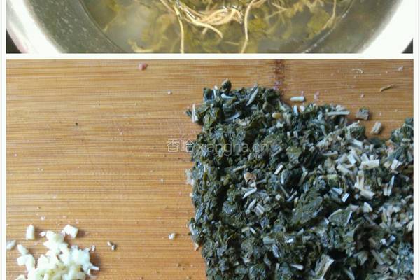 干萝卜菜馅包子的做法图解5