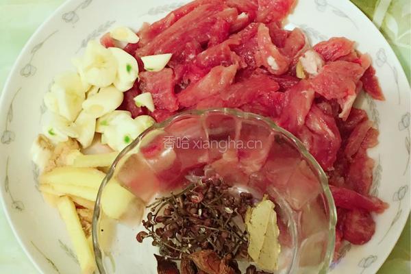 豆角炖肉的做法图解4