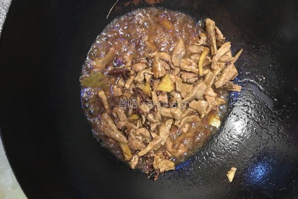 豆角炖肉的做法图解9