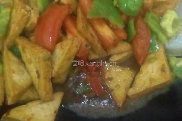 红烧豆腐的做法图解7
