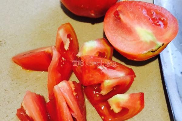 西红柿烧豆腐的做法图解4