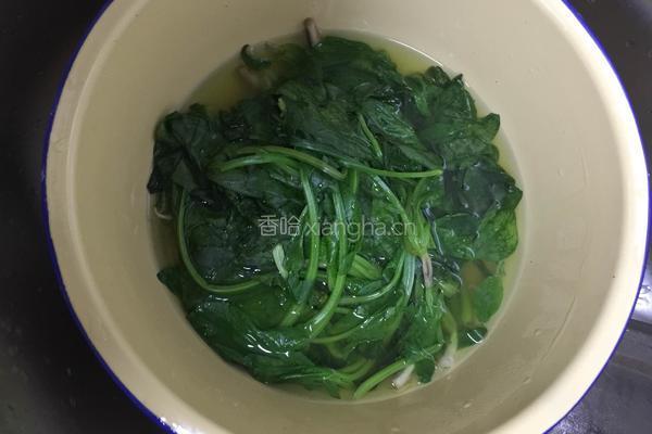 凉拌千张菠菜的做法图解4