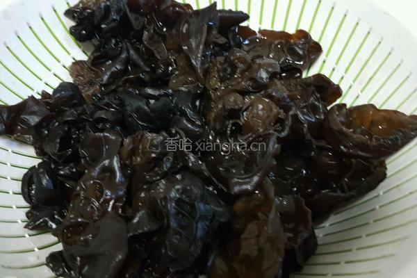 凉拌木耳的做法图解3