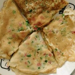 火腿肠香葱鸡蛋饼的做法[图]