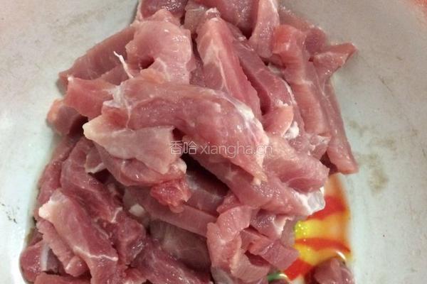炸肉条（醋肉）的做法图解1
